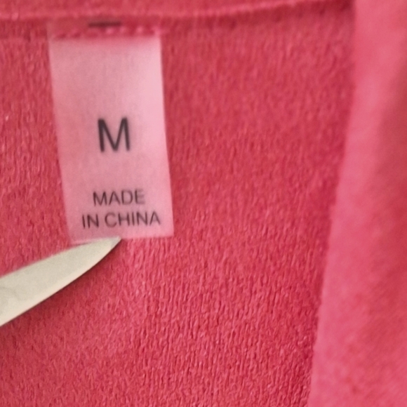 Bagatelle Collection Red Faux Leather Women's Jacket Size M NWT - Picture 9 of 10